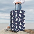 thumbnail image 6 of Picia Rabbit And Flower Luggage Protector Cover Thicken Suitcase Protector Cover Fit 18-32 Inch Luggage-Small, 6 of 9