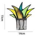 thumbnail image 4 of Decorativo Macetón de Acrílico con Suculenta Mini Áloe para Jardín y Hogar, Estilo 4, 4 of 7