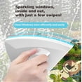 thumbnail image 2 of Amffed Double Sided Magnetic Window Cleaner, Outside Glass Wiper, 5-Gear Adjustable Outsider Glider Washing Brush Tool, for High-Rise Double Car Glazed Windows (0.3"-1.2"), 2 of 8