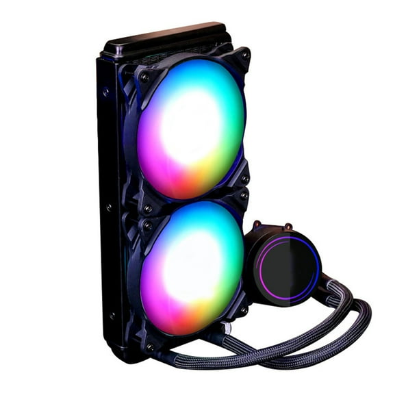 RGB Cooling Fan Water Cooling Radiator CPU Integrated Double Drain
