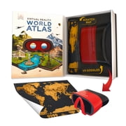 Abacus Brands Immersive Interactive World Atlas VR Goggles Learning Kit