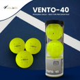 thumbnail image 2 of Vento - 40 Tournament Grade Single Piece Rotationally Molded Pickleball, Set Of 3 Balls, 2 of 5