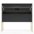 thumbnail image 6 of Randalco Aspen 40" Wood Bathroom Vanity with Sink in Weathered Oak/Glossy Gold, 6 of 10
