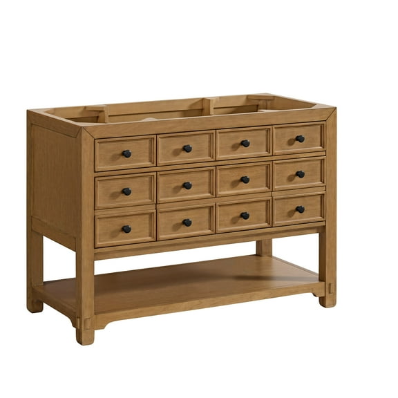 James Martin Vanities 505-V48 Malibu 48" Single Free Standing Vanity Cabinet - Amber Birch