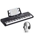 thumbnail image 1 of VEVOR 61 Key Digital Keyboard Piano Electric Portable 200 Tones 200 Rhythms, 1 of 9