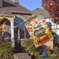 thumbnail image 5 of Welcome Fall House Flag 28 x 40 Inch Thankful Grateful Blessed Pumpkin Decorative House Yard Double Sided Flag for Autumn Thanksgiving Day Decoration, 5 of 5