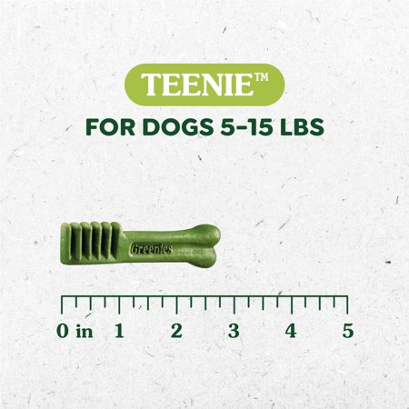 Greenies Original Flavor Teenie Natural Dental Care Treats For Dogs, 36 Oz Box - Image 4