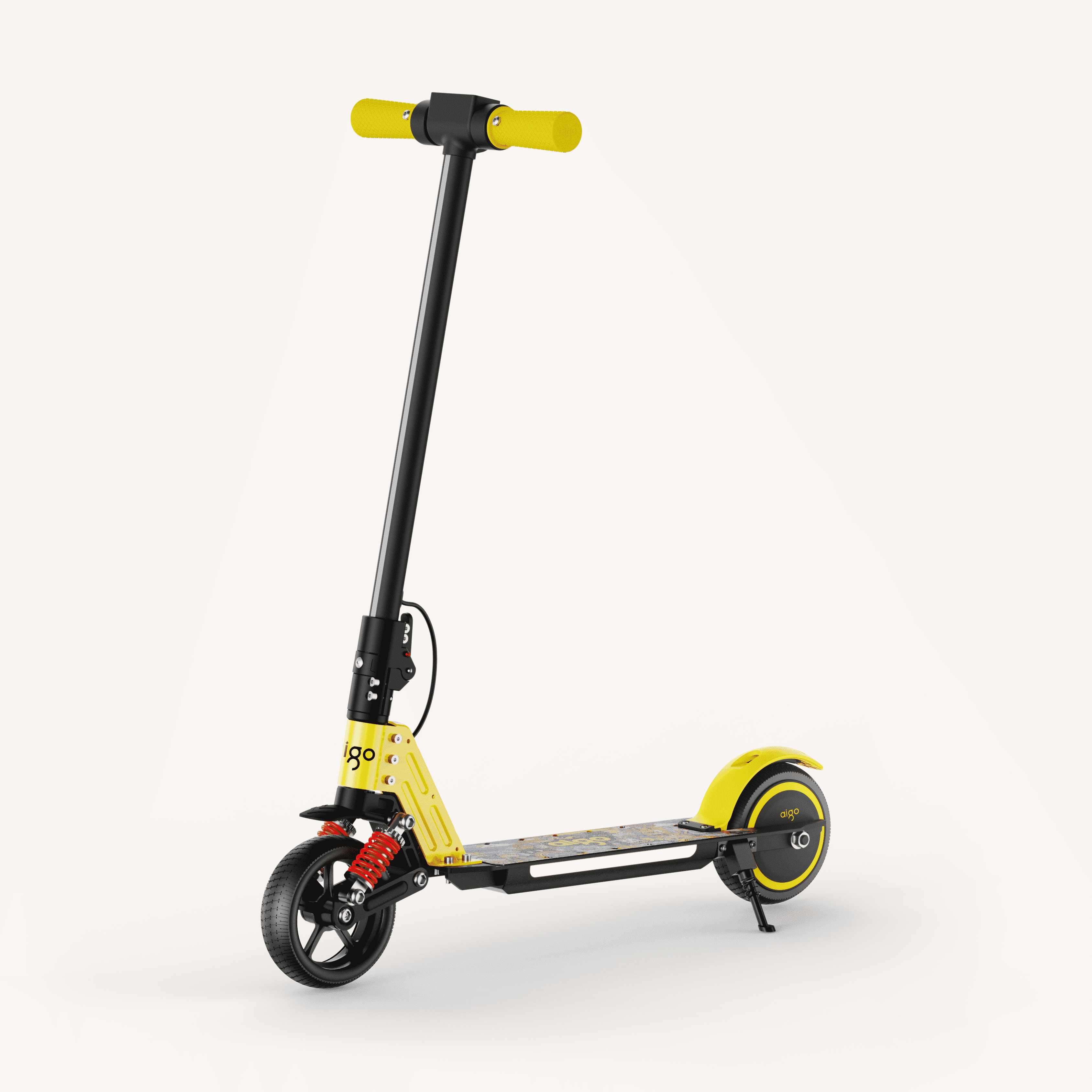 Aigo HappyRoll Kids Electric Scooter E3，Dual, Solid tires，toddler electric scooter，easy roller scooter