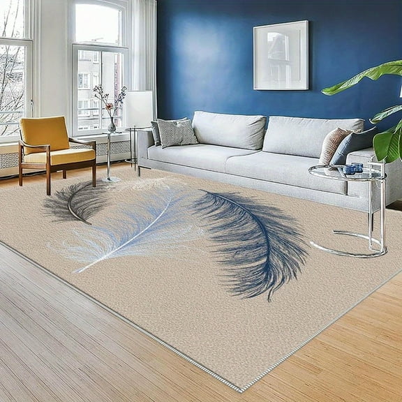 6.5'x10' soft carpet large carpet for bedroom large living room area rug medium pile area rug non slip area rug