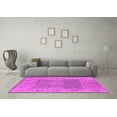 thumbnail image 3 of Ahgly Company Indoor Rectangle Oriental Pink Industrial Area Rugs, 7' x 9', 3 of 4