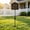 Gold - 01, variant on Private Property No Trespassing Sign with Stake, 12x12 inch/40.7 inch High, No Soliciting Sign for House, Weatherproof & Fade-Resistant, Easy to Install for , Front Door, Business()