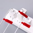thumbnail image 5 of NIIMBOT Cable Label Maker Tape (0.49" x 4.29") Printer Sticker Paper with Self-Adhesive for D11/D110/D101/H1/H1S,1 Roll of 65 (Red), 5 of 7