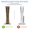 thumbnail image 7 of Leopard Print PS5/PS5 Pro/PS5 Slim Digital Disc Skin Sticker For Console And Controller Skins, 7 of 7