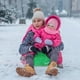 XZNGL Luges à Neige pour les Enfants et les Adultes Luge à Neige Sécuritaire Enfants Luge Hiver Luge Sport de Plein Air Planche de Ski pour les Enfants Luges pour les Enfants Enfants Enfants et Adultes – image 4 sur 4