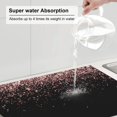 thumbnail image 6 of Kdxio Rose Gold Glitter1 for Dish Drying Mat,24*18 inch Absorbent Dish Drainer Kitchen Counter,Large Size Dish Drying Pad for Countertops,Draining Racks, 6 of 9