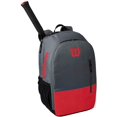thumbnail image 2 of Wilson Team Tennis Racquet Backpack, 2-Racket Pocket, Red/Gray, 2 of 3