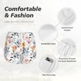 thumbnail image 6 of Lsque Lilies Flowers Printed Women's Running Shorts with Liner Pockets,Elastic Quick Dry Workout Athletic Gym Yoga Shorts,Womens High Waist Shorts-Medium, 6 of 9