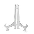 thumbnail image 1 of 6pcs Plastic Easels Plate Holders Display Dish Rack Picture Frame Photo Book Pedestal Stand, 1 of 9