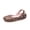 Pink leopard print, variant on Women Closed Toe Clogs Slip On Sandals Lightweight Breathable Non Slip Durable Shoes