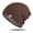 Coffee, variant on Women's Foldable Handmade Ear Warm Wool Cap Slouchy Hat Knitted Hat Windproof Cold Sweat Hat Wool Trapper Hat Mad Hat Men Ski Hat for Men Plaid Christmas Hat Copious Caps Trapper Cap Men Cold Proof