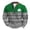 Grey, variant on Men's St. Patrick's Day Textured Shamrock Graphic Retro Print Zip Collar Sweatshirt St Patricks Day Shirt Green L