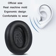 thumbnail image 4 of 2pcs Earmuffs for Anker Soundcore Life Q20 (Black), 4 of 5