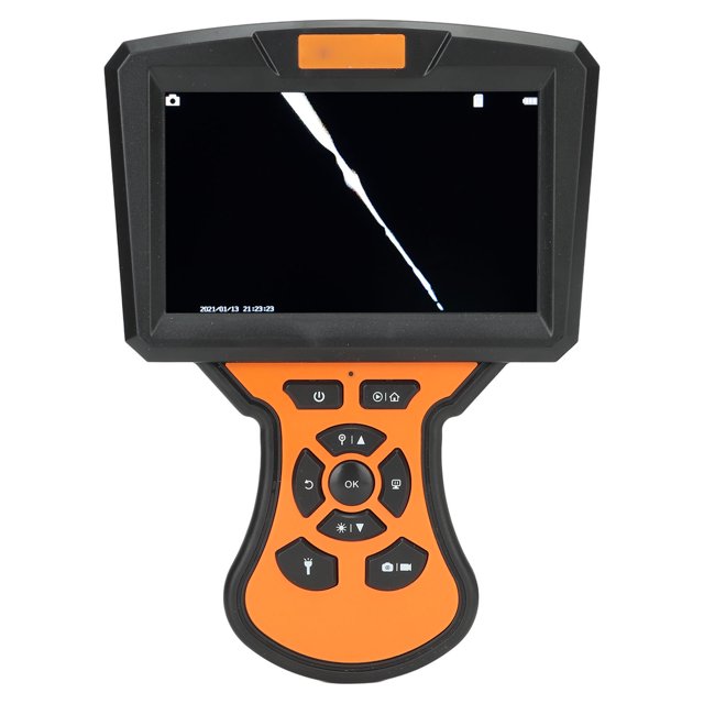 Endoscope Double Objectif, Endoscope Double Objectif Caméra Endoscope Portable avec Lumières Endoscope Caméra Fonctionnalité Intelligente