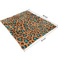 thumbnail image 4 of Comfort Lightweight Flannel Fleece Leopard Print Blanket for Adults - Super Soft Cheetah Blanket for Bed Sofa & Couch Any Season - Brown Leopard Blanket 50x60 inches, 4 of 5