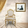 thumbnail image 3 of Unknown 31x26 Gold Ornate Wood Framed with Double Matting Museum Art Print Titled - My Cane, My Friend I, 3 of 4