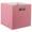 Rose, variant on 11 x 11 x 11 in. Solid Square Polyester Storage Cube, Teal