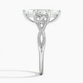 thumbnail image 2 of Dash Jewel 14K White Gold Over Solitaire Ring - 2.3 Ct VVS1/D Marquise Cut Diamond Solitaire Ring - Solitaire Engagement Sterling Silver Ring - Forever Diamond Ring for Women's - Diamond Jewelry, 2 of 6