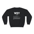 thumbnail image 2 of Wey Guey Definition Crewneck Sweatshirt | Funny Latino Fleece-Lined Crewneck | 4 Colors Available, 2 of 8