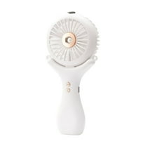 SPOORYYO Portable Hand Held Fan Quiet rechargeable battery Misting Fan