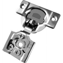 Berta 5/8 inch Overlay Soft Closing Face Frame Cabinet Hinges, 105 Degree  Concealed Kitchen Cabinet Door Hinges (2 Pack)