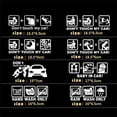 thumbnail image 3 of BNNG Funny Car Sticker Don't Touch My Car Stickers for Car Window Bumper Decoration Car Body Exterior Decoration Accessories Reflective Hollow Out Car Sticker, 3 of 5