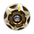 thumbnail image 1 of Tornillo de fijación para placa de matrícula de motocicleta, tapa de tornillo para placa de matrícula de coche Oro, 1 of 9
