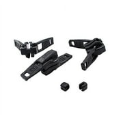 YKK Zipper Repair Solution Kit - Vislon #10 Heavy Duty Molded Sliders (3 Sliders Per Pack) and 2 Snapcap Stoppers (Black)