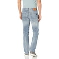 thumbnail image 4 of Buffalo David Bitton Mens Straight Six Jeans 38W x 30L Whiskered and Contrasted Indigo, 4 of 4