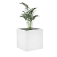 thumbnail image 1 of vidaXL Planter Box White 40x40x40 cm Engineered Wood, 1 of 4