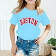 thumbnail image 2 of WEAIXIMIUNG Chemises Filles 10-12 2 Pcs Mode Fille Mignonne Imprimée Col Rond Manches Courtes T-Shirt Été Décontracté Ample Hauts 8-10 Ans, 2 of 4