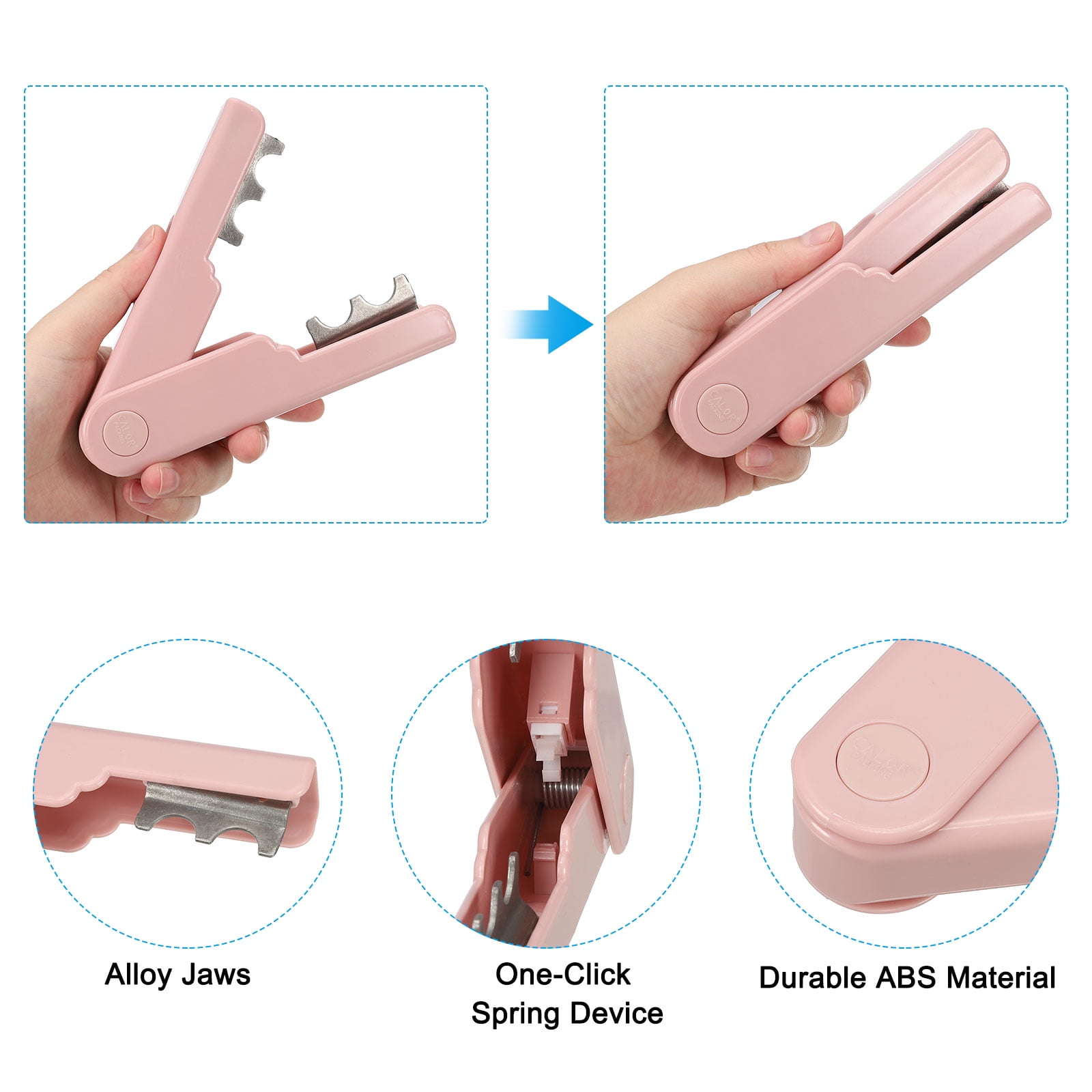 Uxcell Rose Thorn Stripper Tool Thorn Remover Tools Rose Cleaner Leaf Steam Thorn Stripper Tool 4Pack Pink