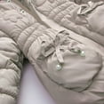 thumbnail image 3 of Luogg Snow Children Hoodie Jacket Winter Thick Outwear Warm Zip Girls Kids Coats Girls Coat&jacket Kids Snowsuit Size L, 3 of 4