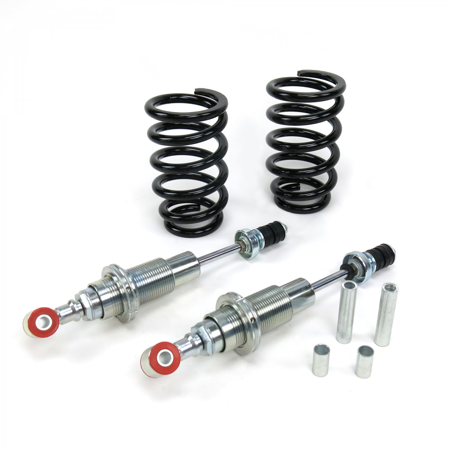 Mustang II Adjustable CoilOver Front Shock Kit W Tapered CoilsPair