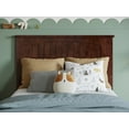 thumbnail image 6 of AFI Naples Twin Solid Wood Low Profile Platform Bed with Matching Footboard, Walnut, 6 of 12