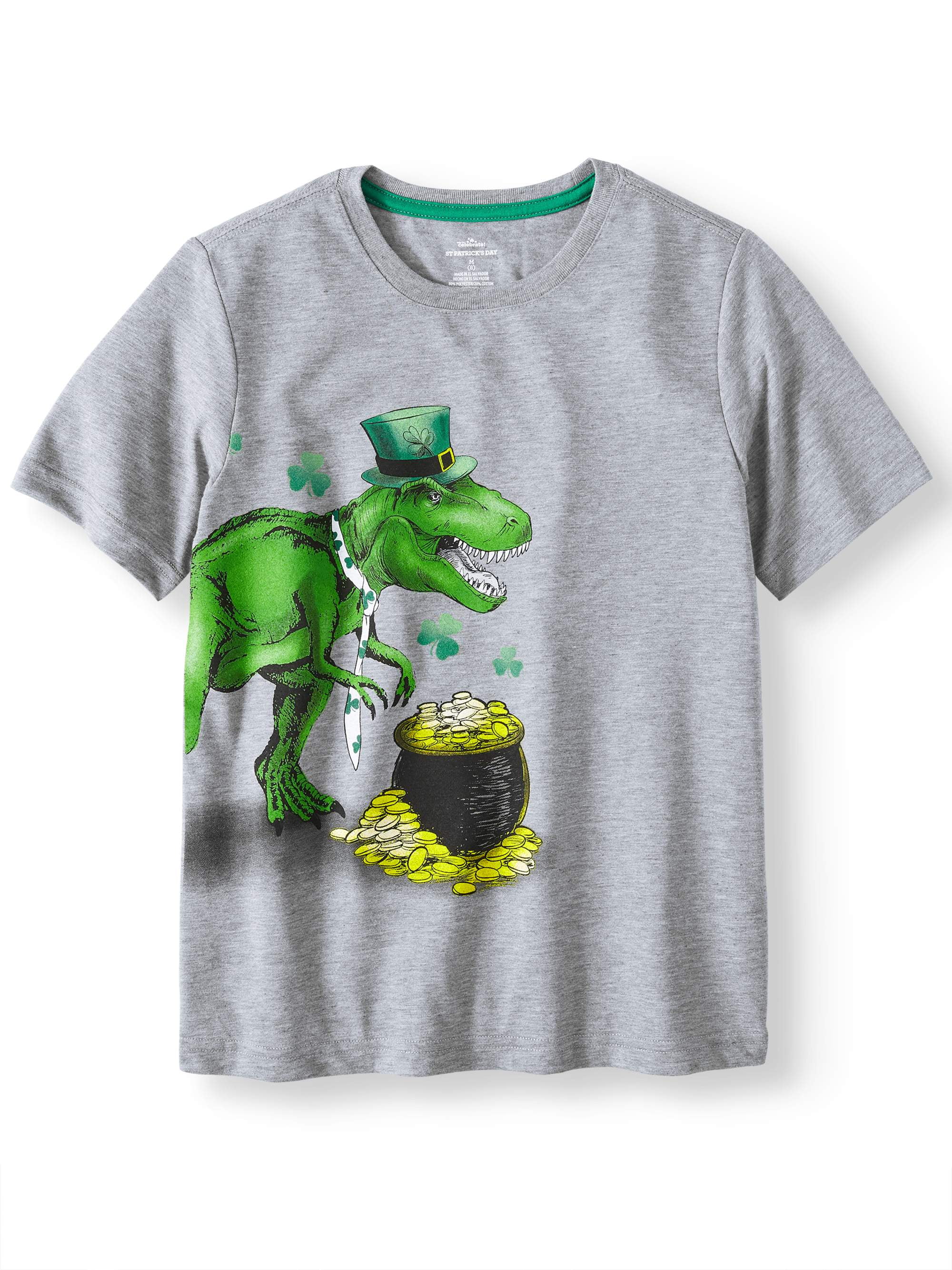 Boys st. patrick's day graphic seasonal short sleeve tee (little boy and big boy)