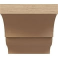 thumbnail image 2 of 12"W x 12"D x 12"H Wide Asheboro Rough Cedar Woodgrain TimberThane Corbel, Primed Tan, 2 of 6