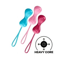 Satisfyer Power Balls - Kegel Ball Exercise Weights, Ben Wa Balls, Pelvic Floor Training, Tightening, Ideal for Beginners, 3-Piece Set (2.11 - 3.23 oz.)