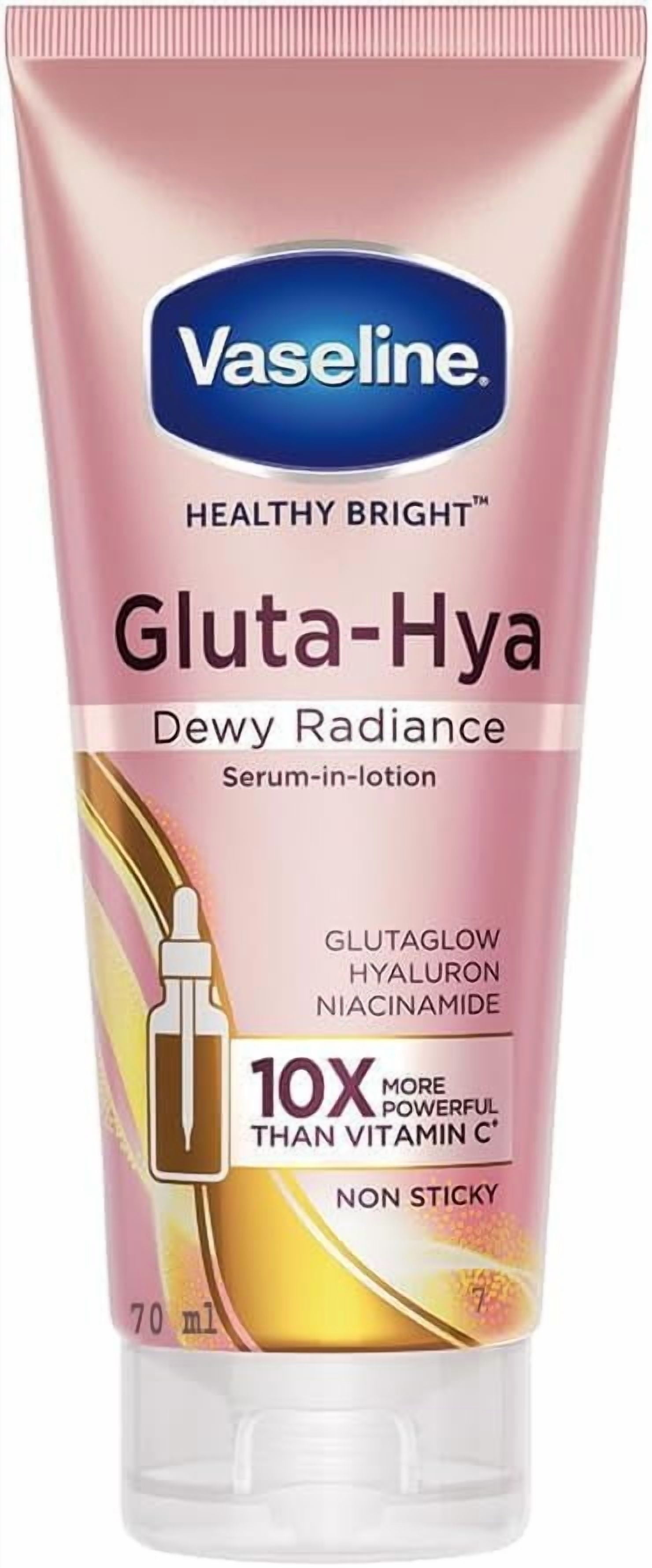 Vaseline Gluta-Hya Overnight Radiance, Serum-In-Lotion, Amino