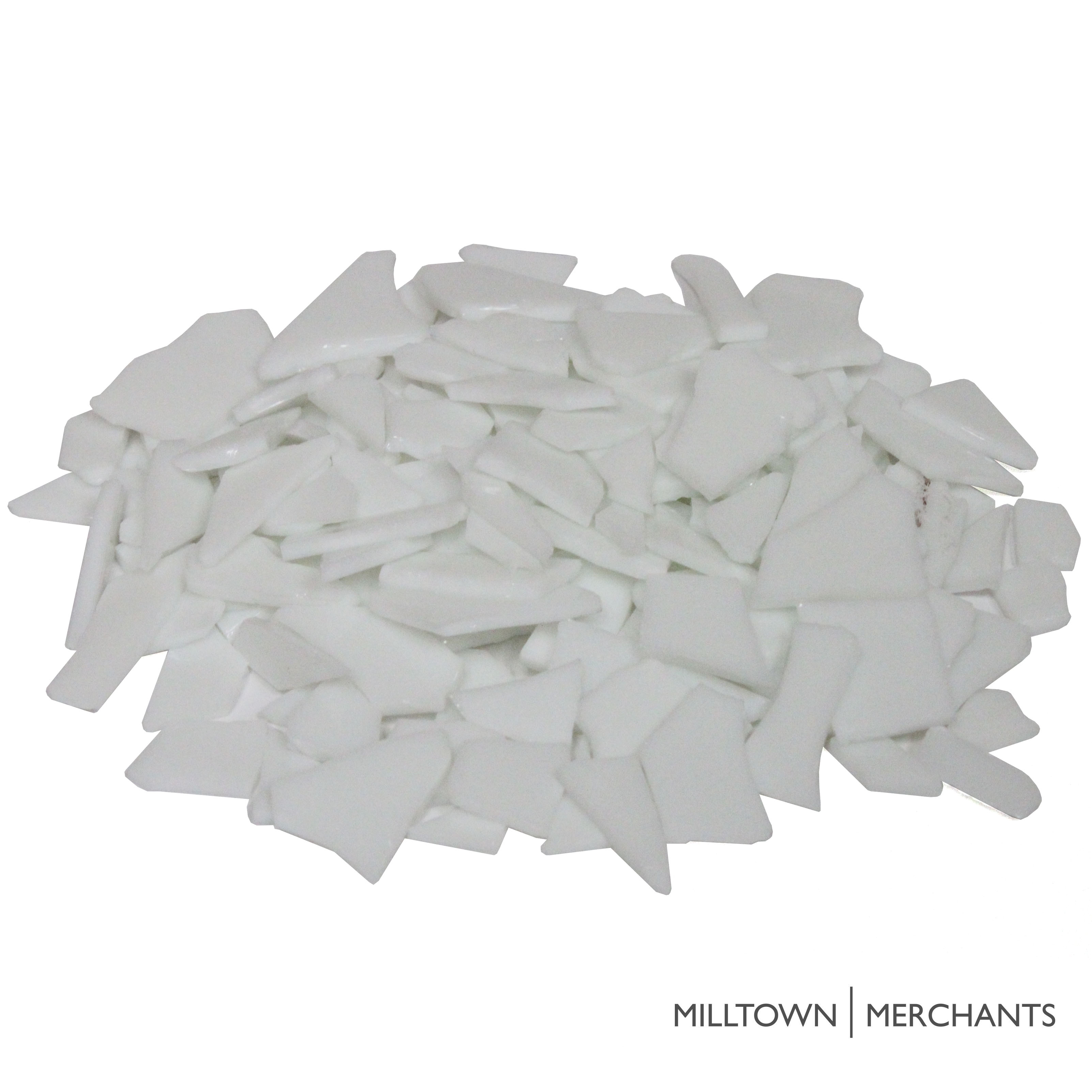 Milltown Merchants Stained Glass Pieces Opaque and Transparent