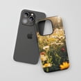 thumbnail image 2 of Tough 2 Layer Shockproof Protective Case Compatible with iPhone 17, Wildflower Meadow Nature Photography Style Design, 2 of 7